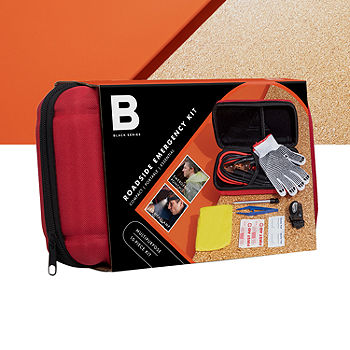 The Black Series Roadside Auto Emergency Safety First Aid Kit for Drivers | One Size | Automotive Gear Emergency Car Kits