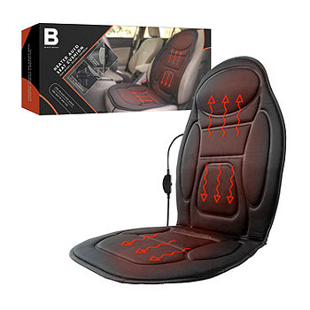 Heated Car Seat Cover Cushion 12V Seat Heater Warmer Pad Black/Gray  Universal