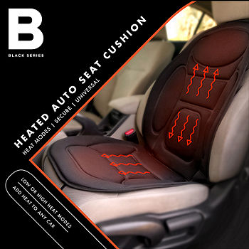12V Universal Car Heated Seat Cover Pad Winter Warming Pad With Lumbar  Support