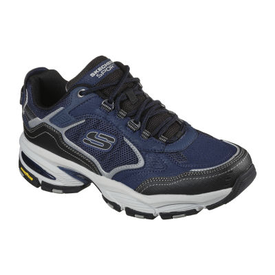 Skechers Vigor Mens Walking Shoes Wide Width, Color: Navy