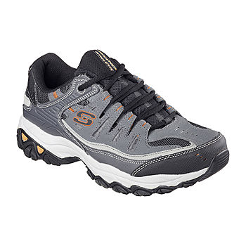 Skechers® After Burn Memory Fit Mens Athletic Shoes-JCPenney, Color:  Charcoal