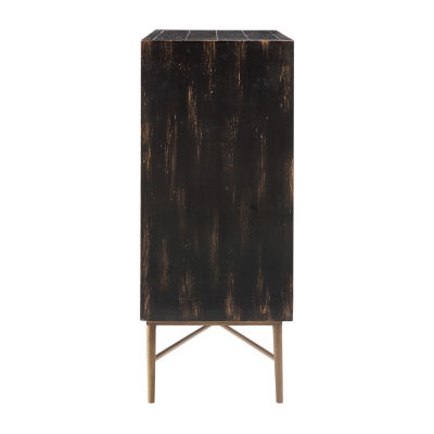 Madison Park Eddy Living Room Collection Storage Accent Cabinet