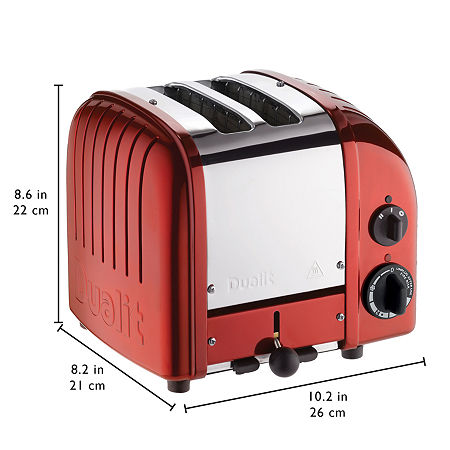 Dualit 2 Slice NewGen Toaster, One Size, Red