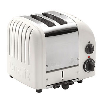 Dualit 2 Slice Vario Bread 2 Slice Toaster White 20248, Dualit Toasters, Toasters