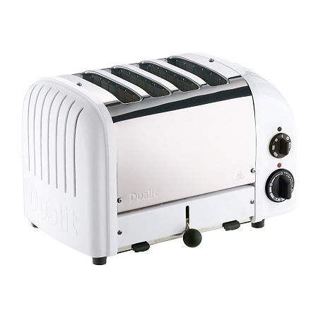 Dualit 4 Slice NewGen White Toaster, One Size, White