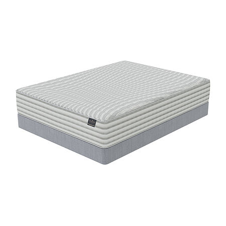 JCP Exclusive! Fieldcrest EcoLuxe Firm - Mattress + Box Spring, Split Queen, White