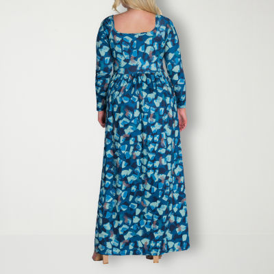 24seven Comfort Apparel Sleeveless Maxi Dress