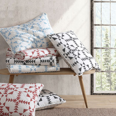 Eddie Bauer Arrowhead Geometric Reversible Quilt Set