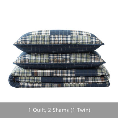 Eddie Bauer Madrona Plaid Quilt Set