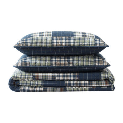 Eddie Bauer Madrona Plaid Quilt Set