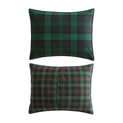 Eddie Bauer Woodland Tartan Midweight Comforter Set