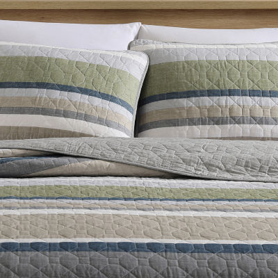 Eddie Bauer Salmon Ladder Quilt Set