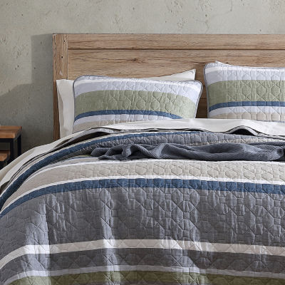 Eddie Bauer Salmon Ladder Quilt Set