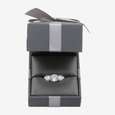 3 CT. T.W. Lab-Grown (G / SI1-SI2) Diamond Round 3-Stone Engagement Ring in 14K Gold