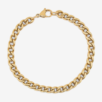 Mens Stainless Steel Cross 4-pc. Jewelry Set