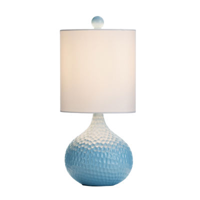 Stylecraft 7 5 W Blue Ceramic Table Lamp
