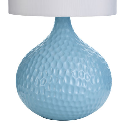 Stylecraft 7 5 W Blue Ceramic Table Lamp