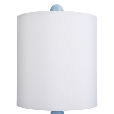 Stylecraft 7 5 W Blue Ceramic Table Lamp