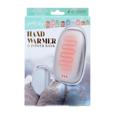 Pink Sky Hand Warmer With Power Bank Gift