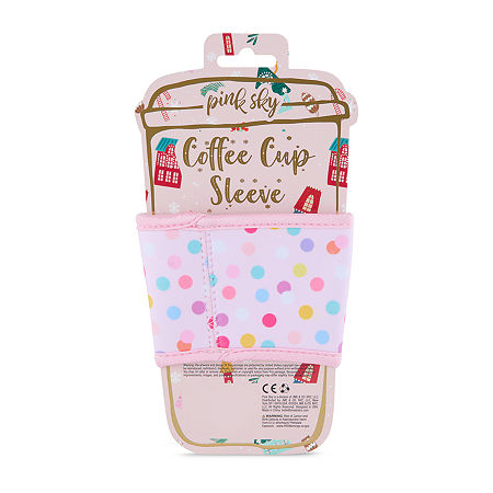 Pink Sky Neoprene Coffee Sleeve Gift, One Size, Multiple Colors