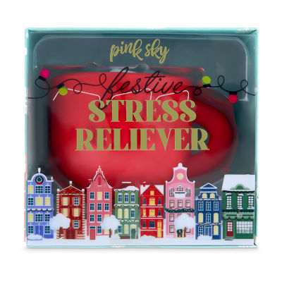 Pink Sky Hot Cocoa Stress Reliever Ball Gift