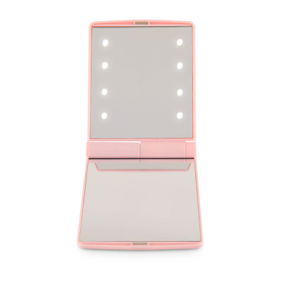 Pink Sky LED Compact Mirror