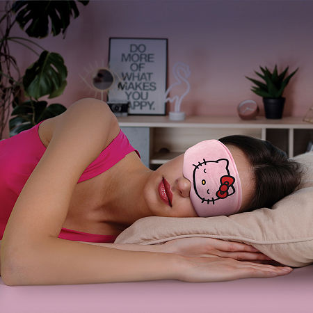 Hello Kitty Eyemask With Speaker, One Size, Pink