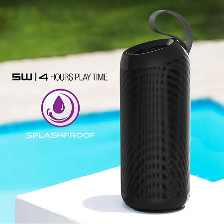 Iconic Aquaboost Boom V2 Speaker, One Size, Black