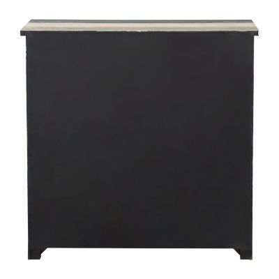 Sanibel 3 Drawer and Door Wooden Accent Cabinet