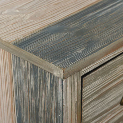 Sanibel 3 Drawer and Door Wooden Accent Cabinet