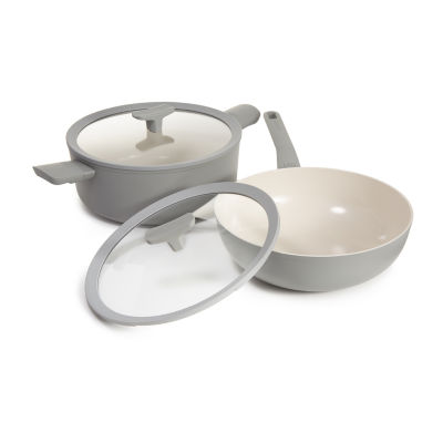 BergHOFF Leo Balance Cearmic Non-Stick 4-pc. Cookware Set