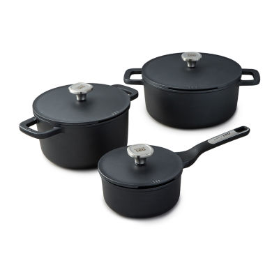 BergHOFF Leo Phantom Cearmic Non-Stick 6-pc. Cookware Set