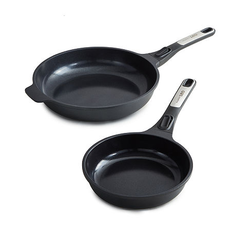 BergHOFF Leo Phantom Ceramic Non-Stick 2-pc. Frypan Set, One Size, Black