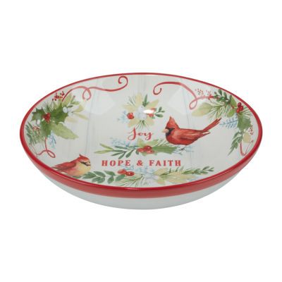 Certified International Santa'S Secret Serving Bowl