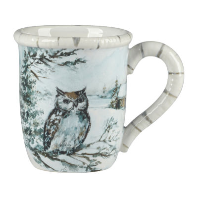 Certified International Winter's Frost 4-pc. Coffee Mug