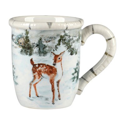 Certified International Winter's Frost 4-pc. Coffee Mug