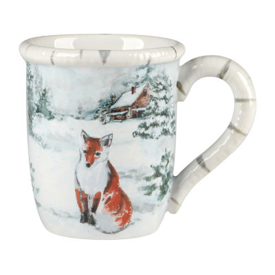 Certified International Winter's Frost 4-pc. Coffee Mug