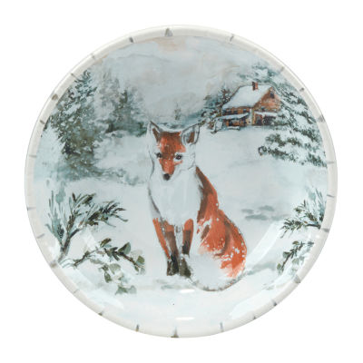 Certified International Winter's Frost 4-pc. Earthenware Soup Bowl