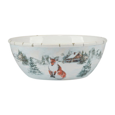 Certified International Winter's Frost Serving Bowl