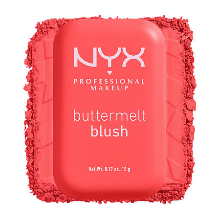 NYX Professional Makeup Buttermelt Blush, One Size, Orange