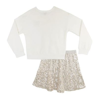Lilt Big Kid Girls 2-pc. Skirt Set