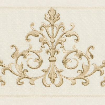 Linum Home Textiles Scarlet Embellished Scroll Bath Towel