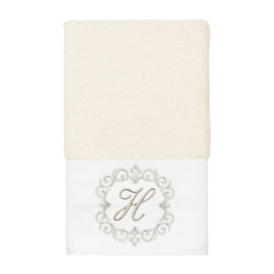 Linum Home Textiles Monica Silver Embellished 3-pc. Bath Towel Set