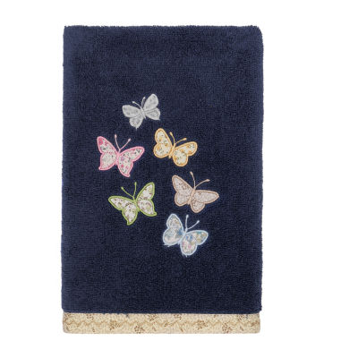 Linum Home Textiles Mariposa Embellished 3-pc. Bath Towel Set
