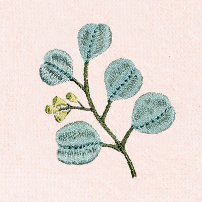 Linum Home Textiles Botanica Embellished 3-pc. Bath Towel Set