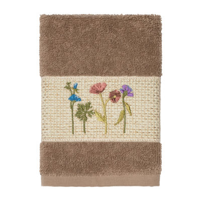 Linum Home Textiles Serenity Embellished 3-pc. Bath Towel Set