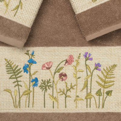 Linum Home Textiles Serenity Embellished 3-pc. Bath Towel Set