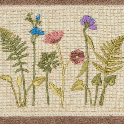 Linum Home Textiles Serenity Embellished 3-pc. Bath Towel Set