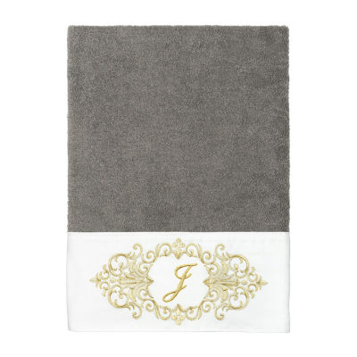 Linum Home Textiles Monica Gold Embellished 3-pc. Bath Towel Set