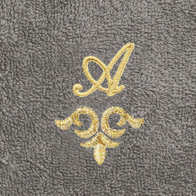 Linum Home Textiles Monica Gold Embellished 2-pc. Washcloth